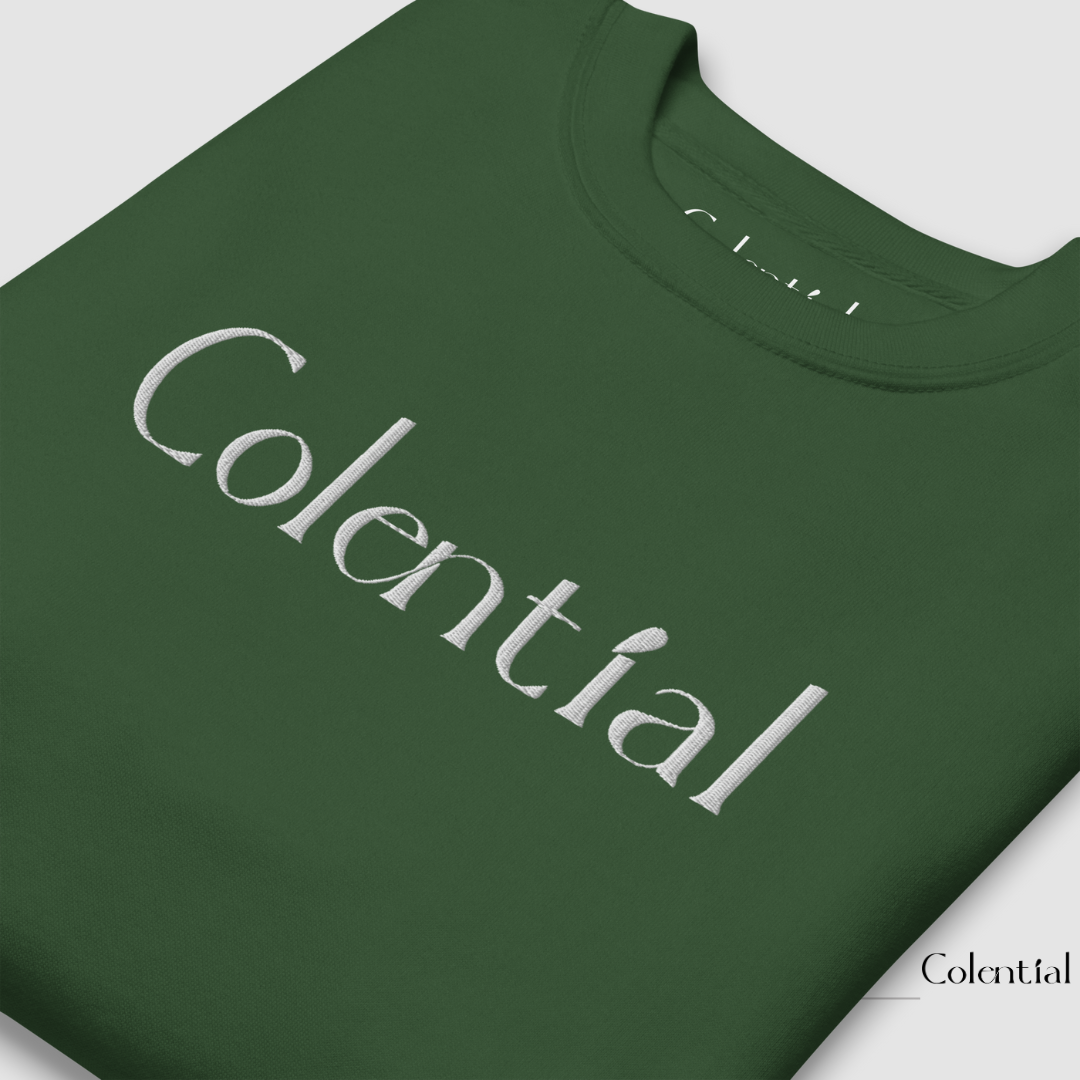 Colential Premium Embroidered Sweatshirt - SM008