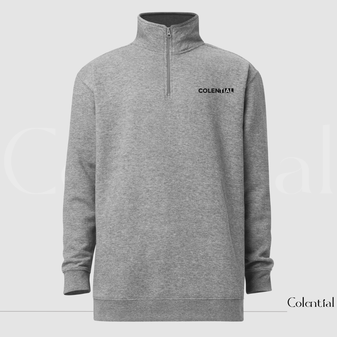 Colential Embroidered Fleece Pullover - SM010