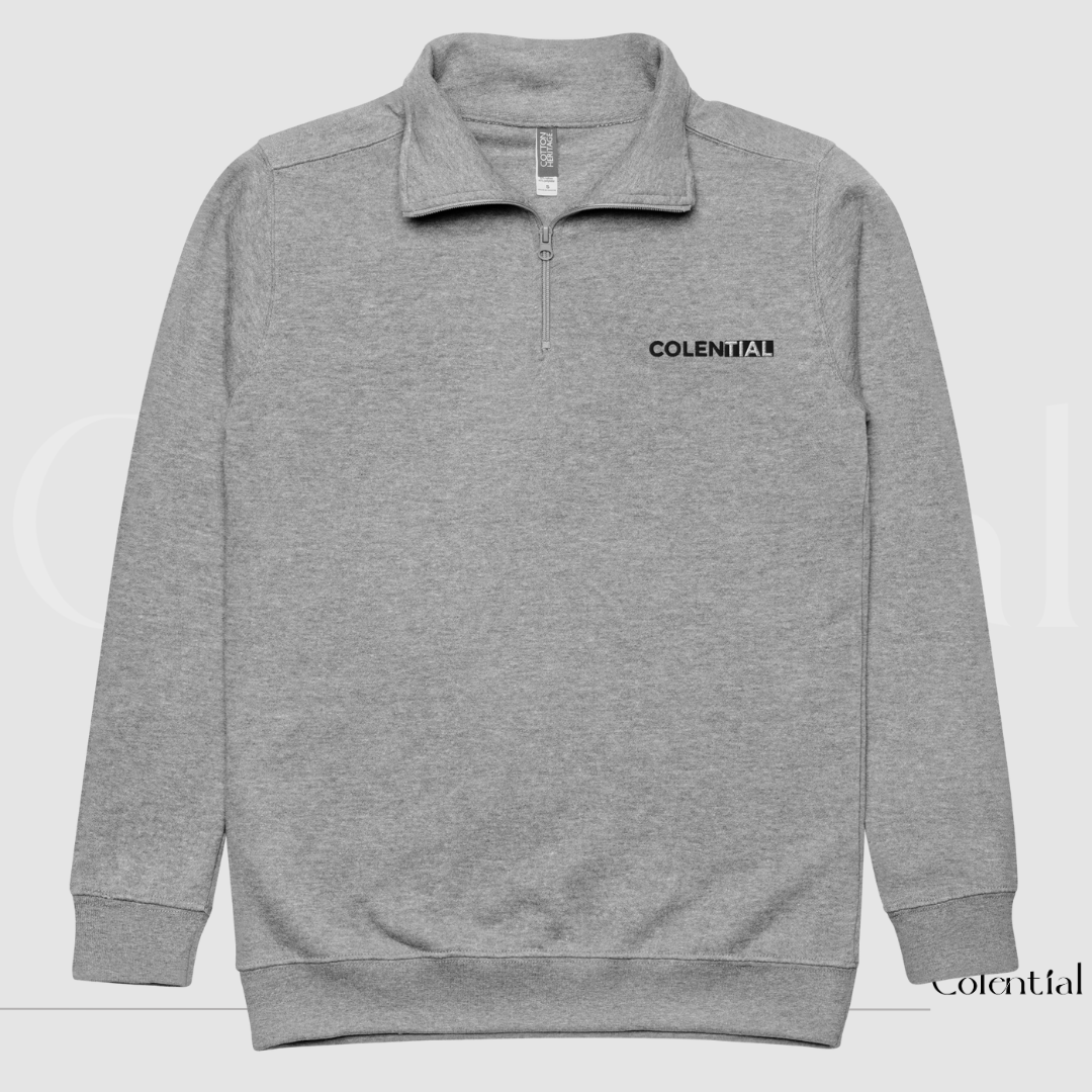 Colential Embroidered Fleece Pullover - SM010