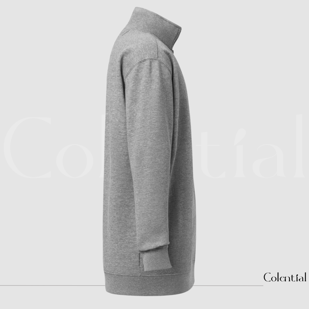 Colential Embroidered Fleece Pullover - SM010