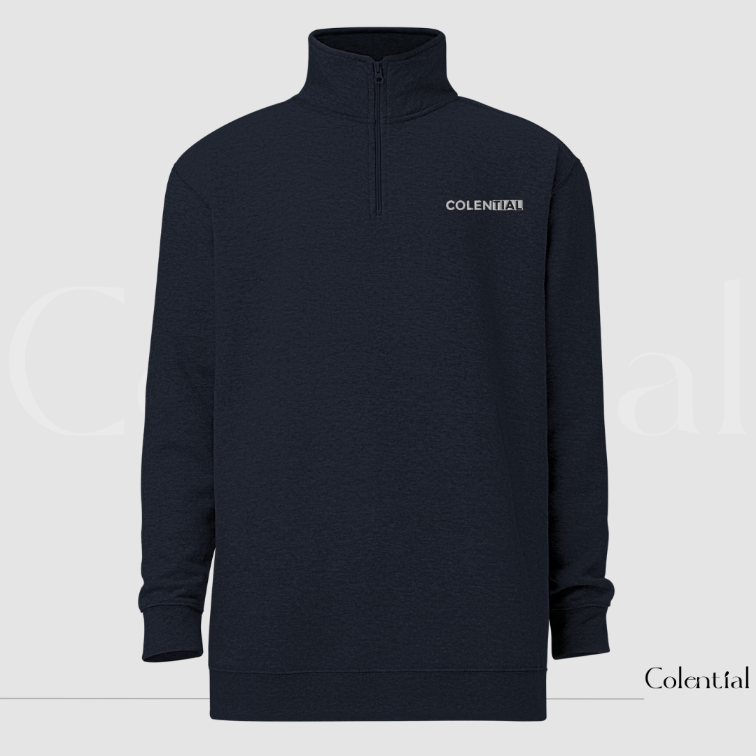 Colential Embroidered Fleece Pullover - SM011