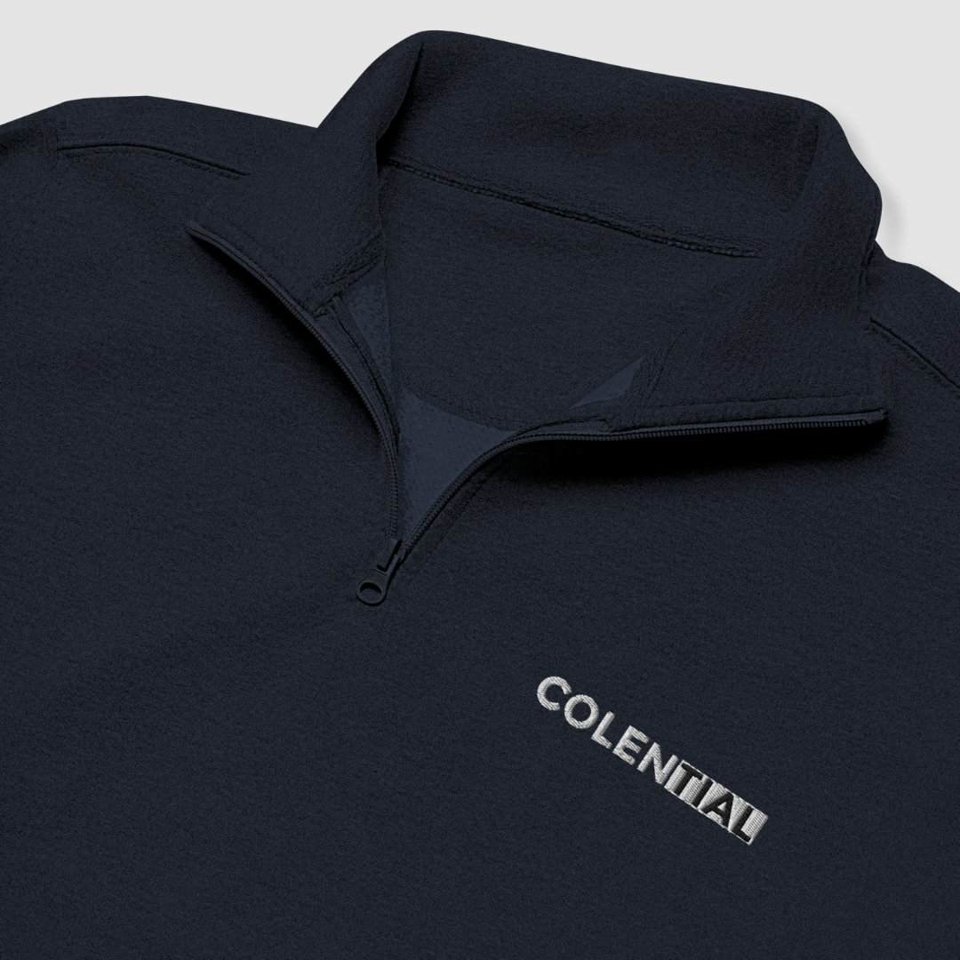 Colential Embroidered Fleece Pullover - SM011