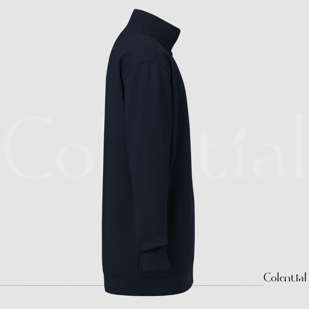 Colential Embroidered Fleece Pullover - SM011