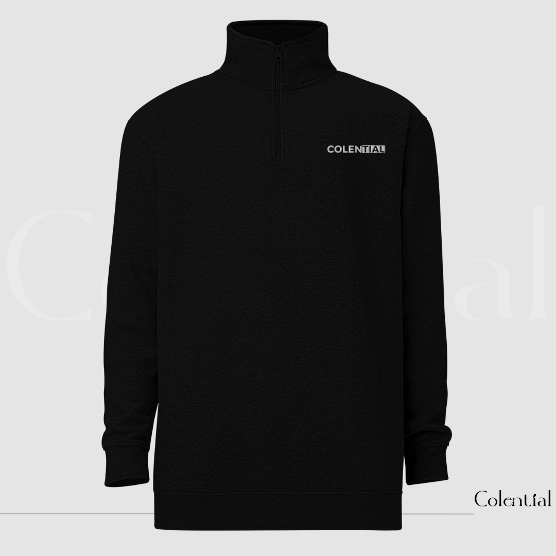 Colential Embroidered Fleece Pullover - SM012