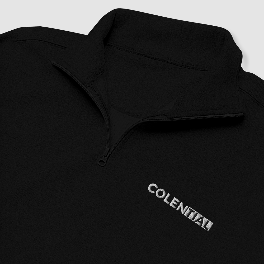 Colential Embroidered Fleece Pullover - SM012