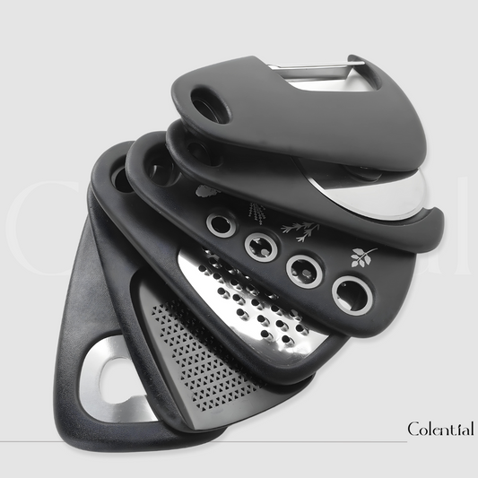 Colential Multi-Purpose Kitchen Gadget | Stainless Steel | Portable | Secure Grip - K2973