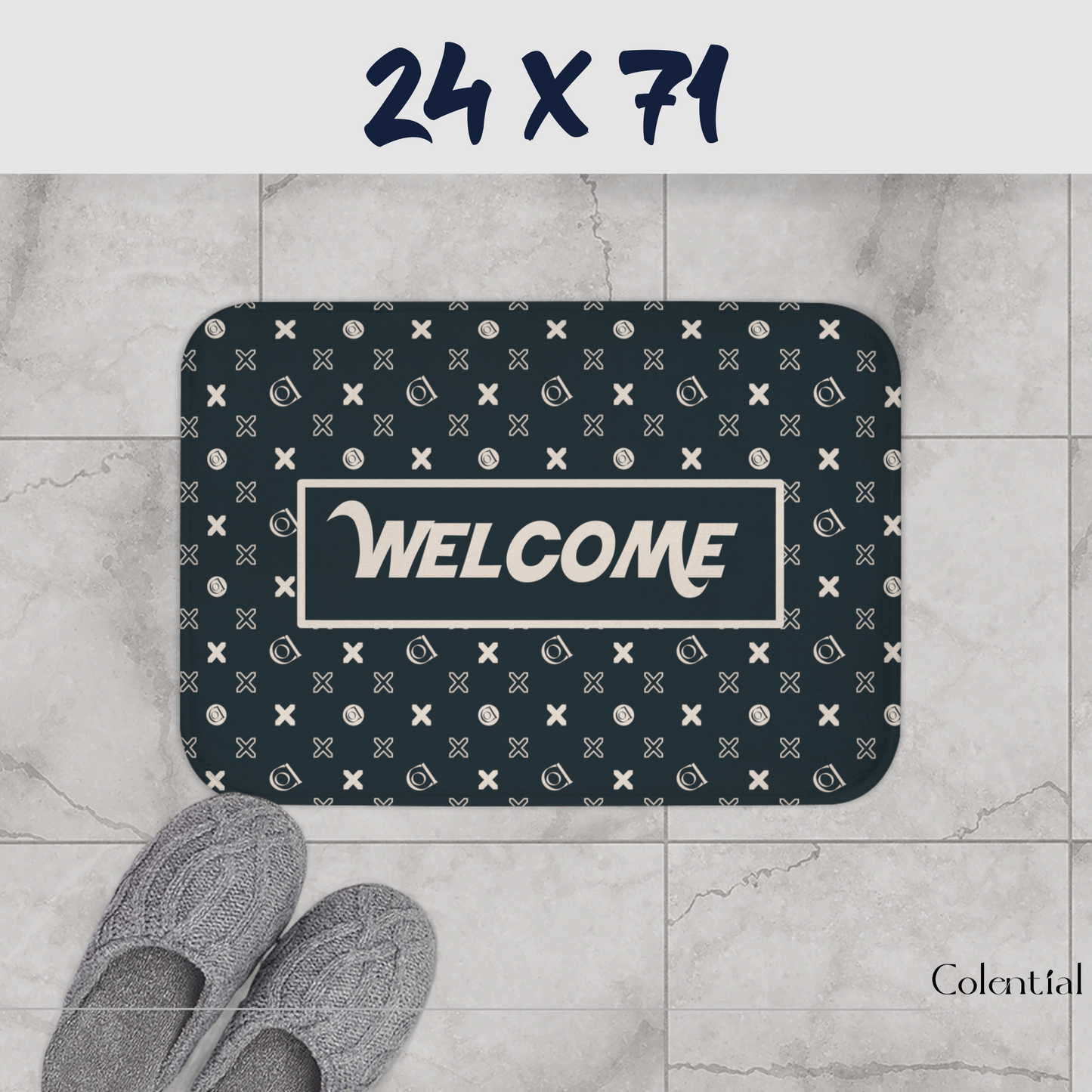 Colential Microfiber Bath Mat - BM015