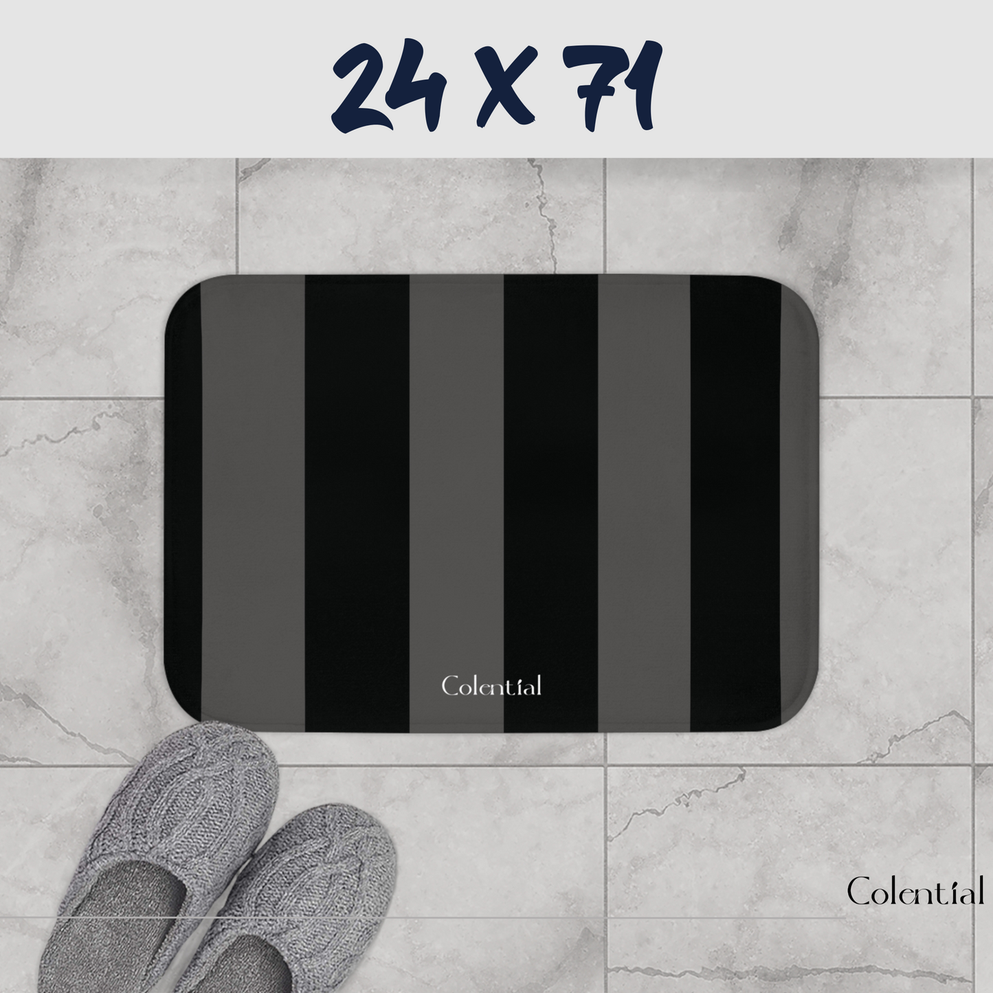 Colential Microfiber Bath Mat - BM007