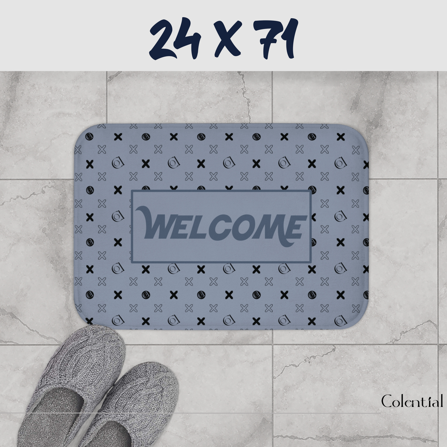 Colential Microfiber Bath Mat - BM012