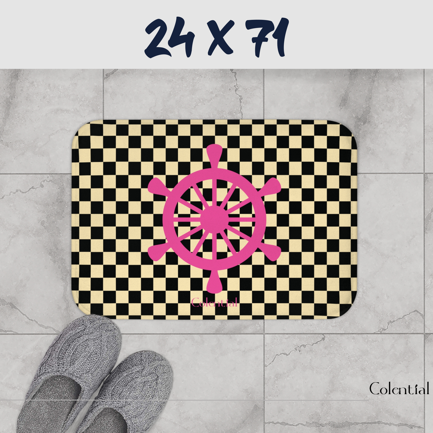 Colential Microfiber Bath Mat - BM014