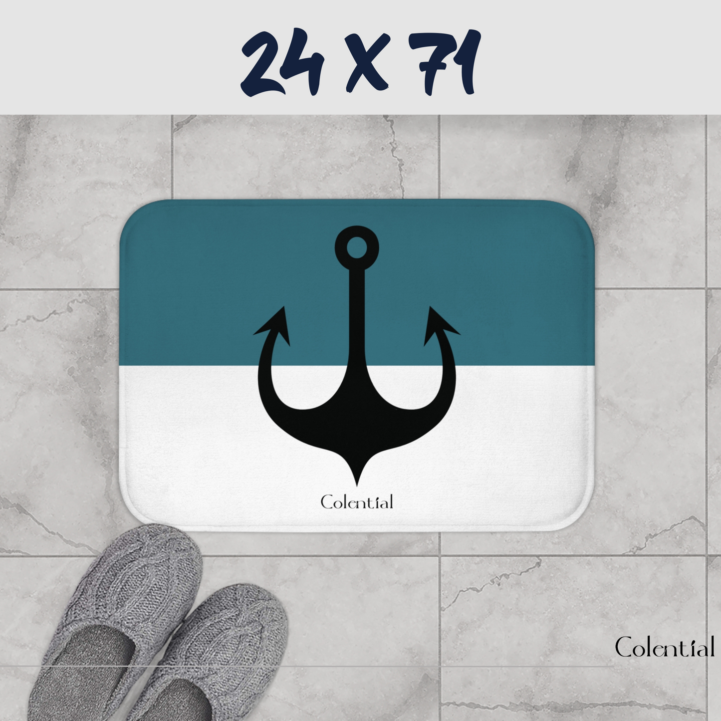 Colential Microfiber Bath Mat - BM013