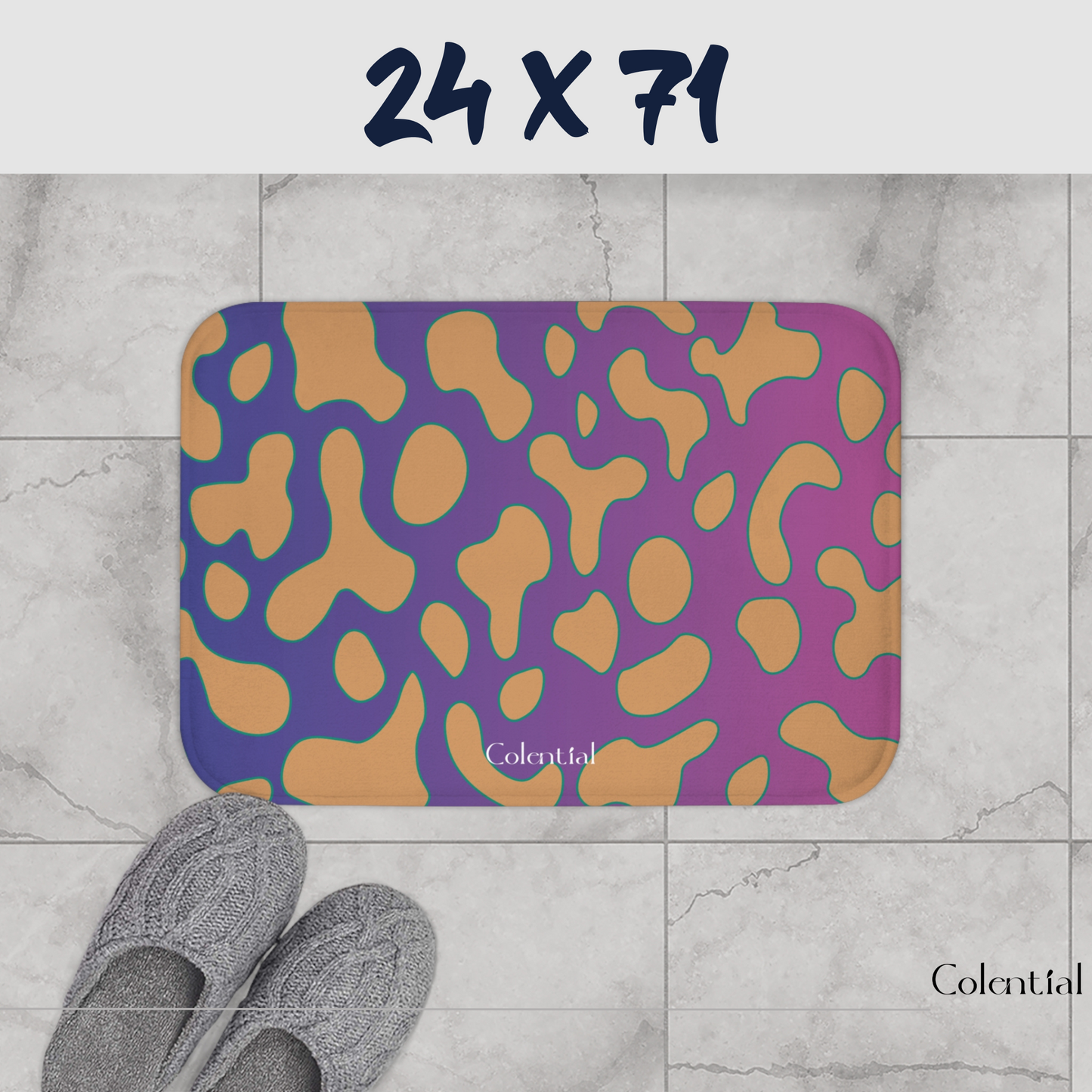 Colential Microfiber Bath Mat - BM005