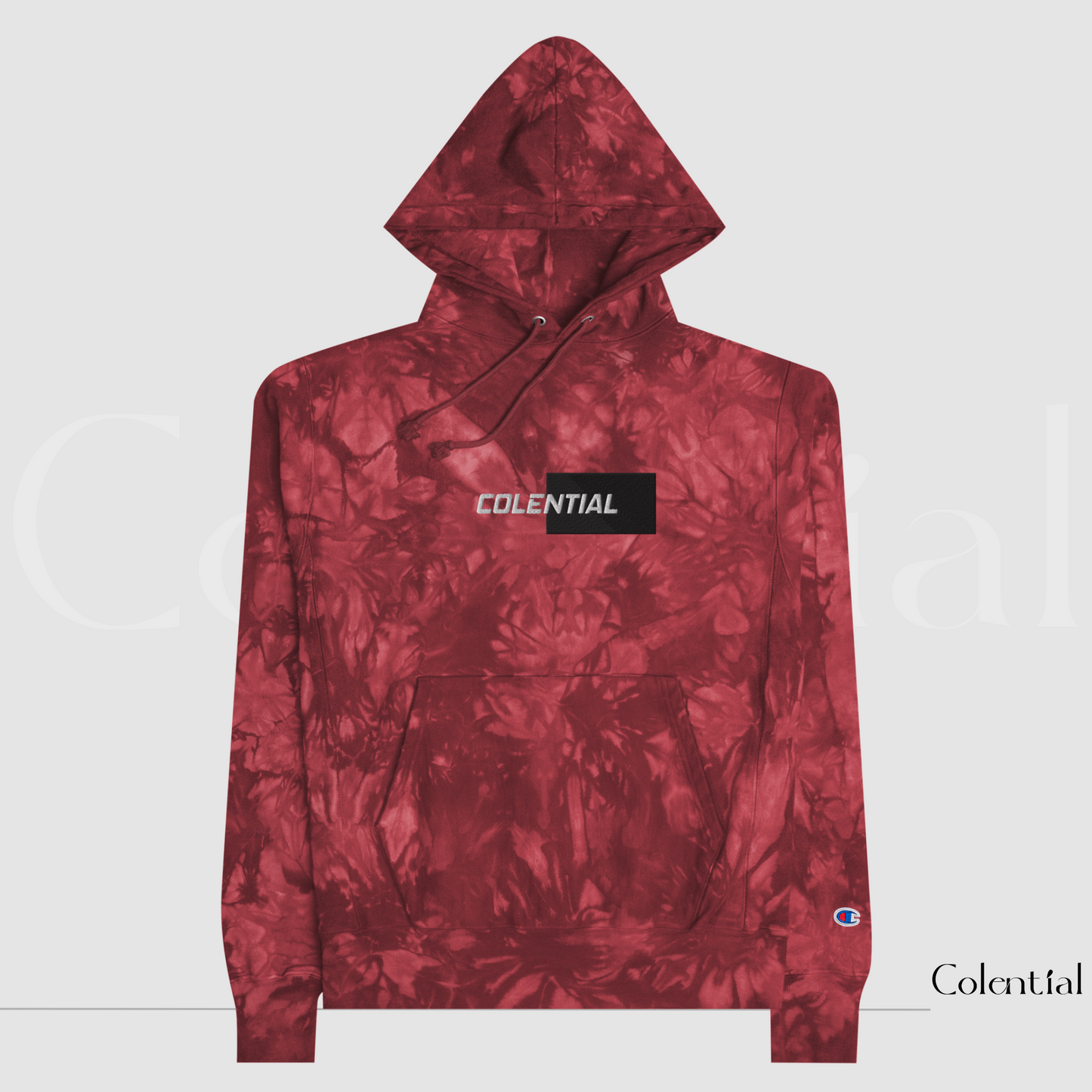 Colential Champion tie-dye hoodie - GH010