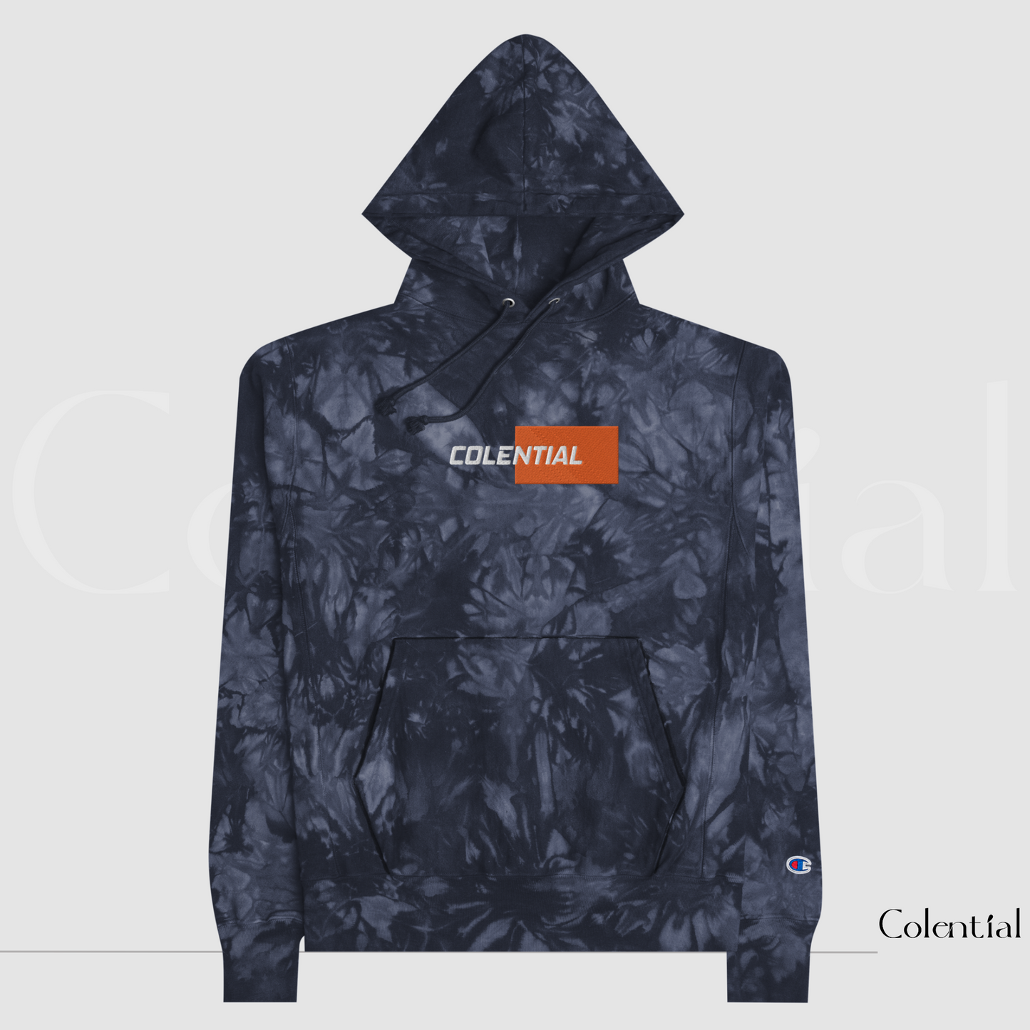 Colential Champion tie-dye hoodie - GH011