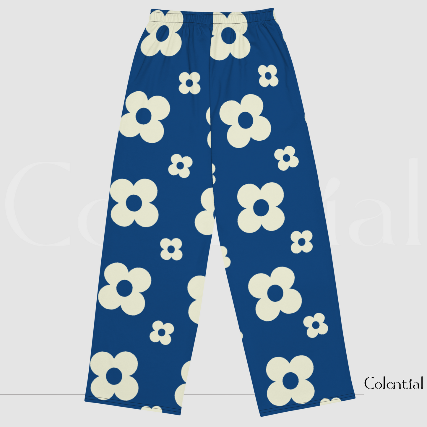 Colential AOP wide-leg pants - GK008