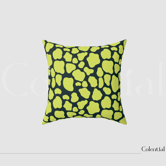 Colential Spun Polyester Square Pillow - HP001