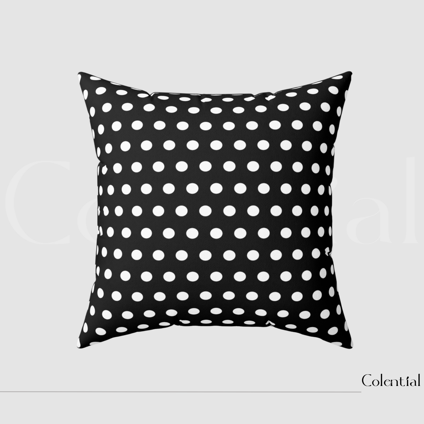 Colential Spun Polyester Square Pillow - HP011