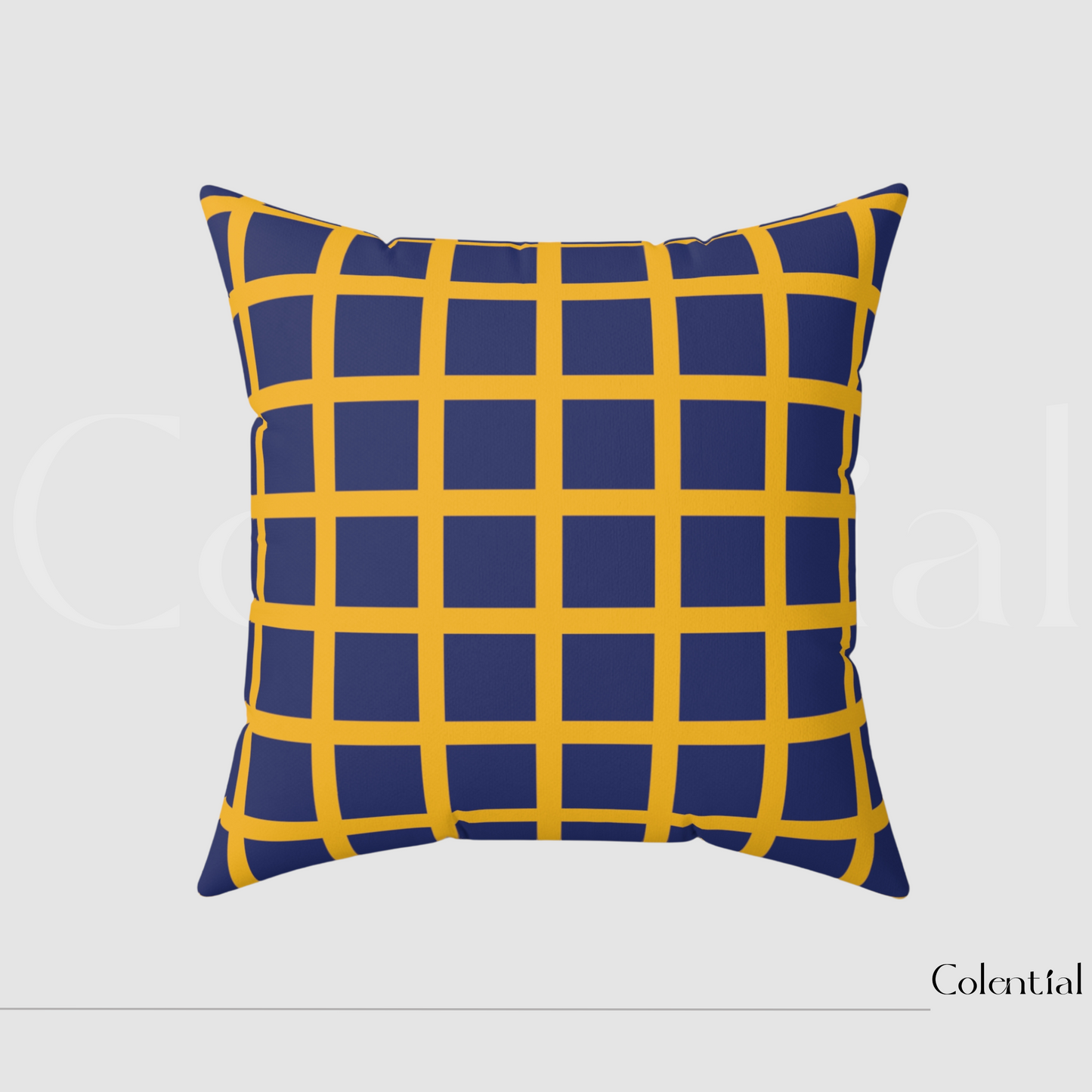 Colential Spun Polyester Square Pillow - HP013