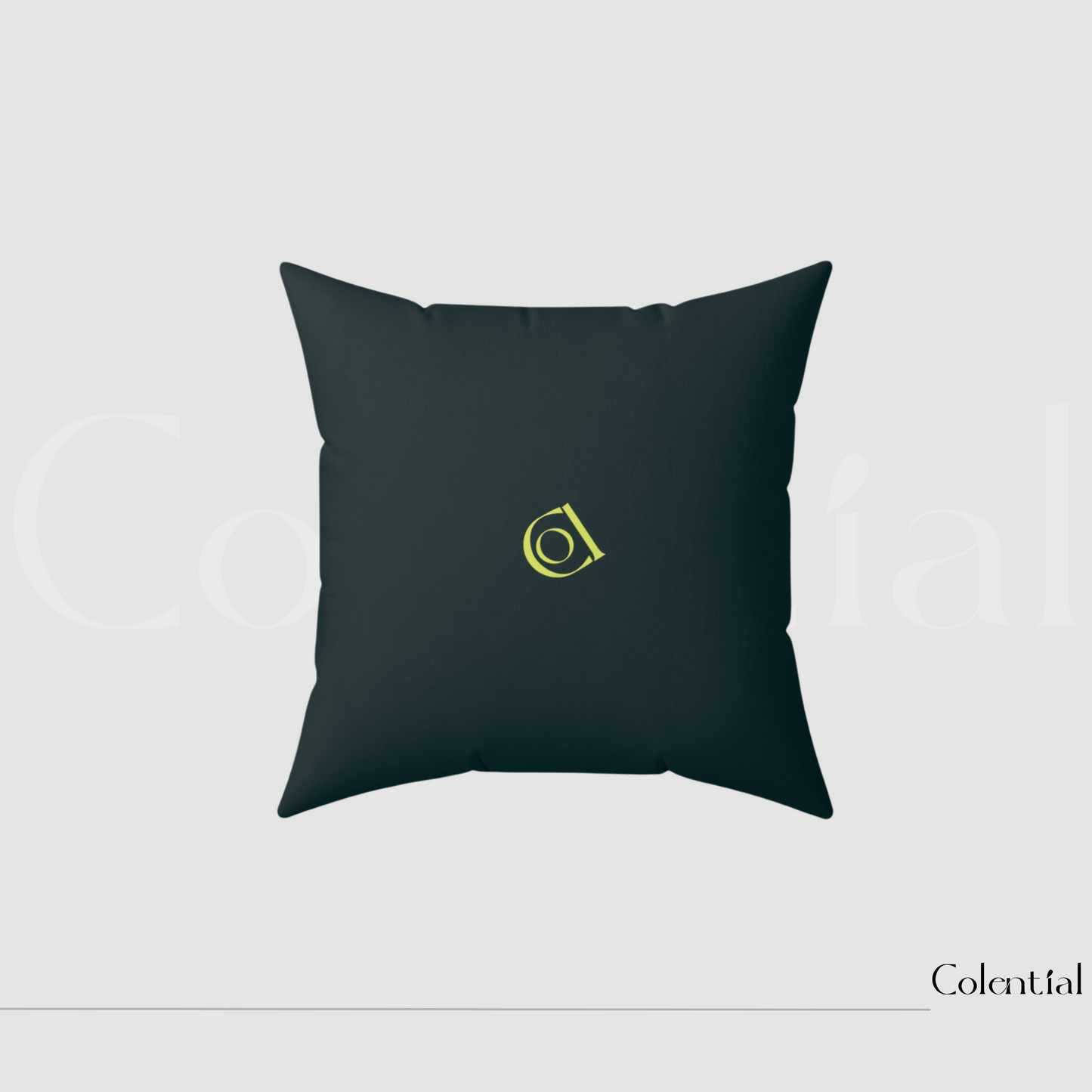 Colential Spun Polyester Square Pillow - HP001