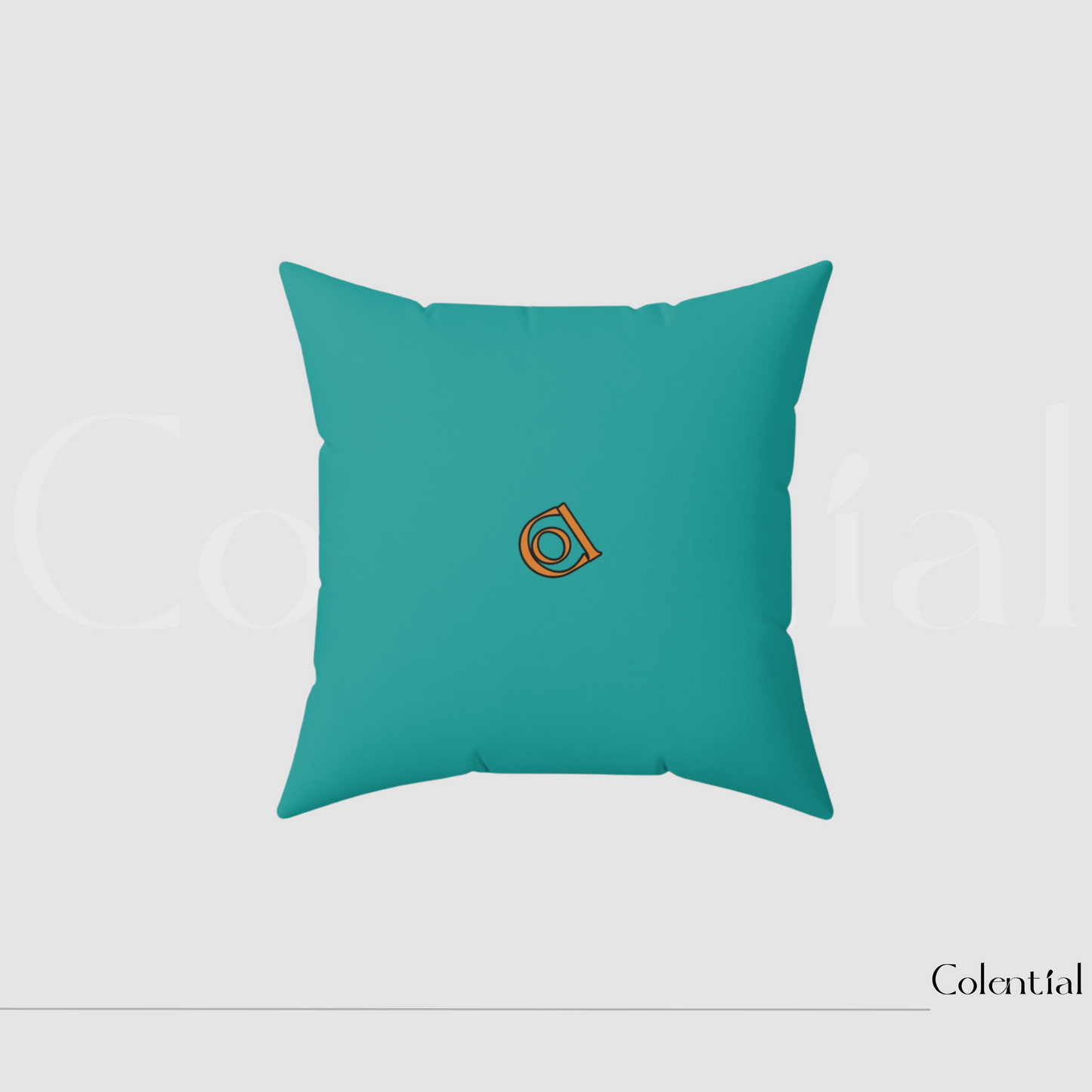 Colential Spun Polyester Square Pillow - HP006