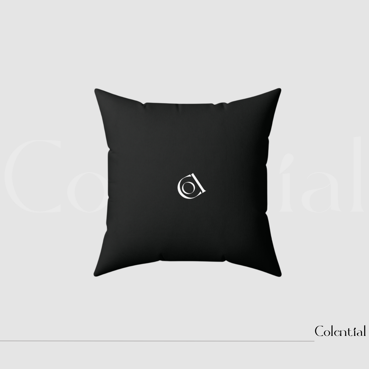 Colential Spun Polyester Square Pillow - HP007