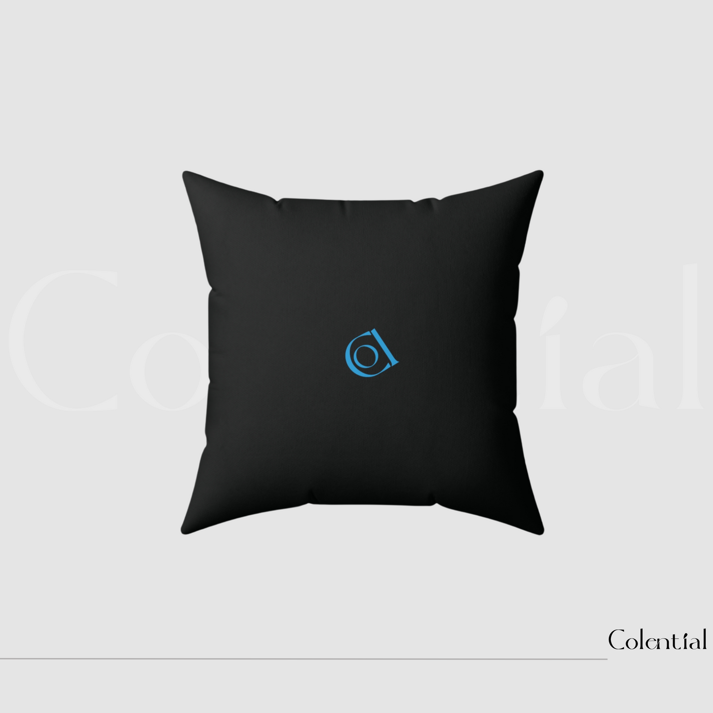 Colential Spun Polyester Square Pillow - HP004