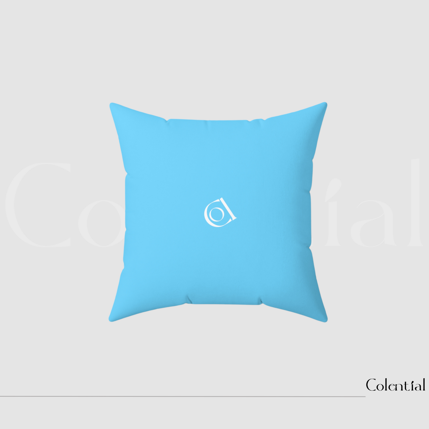 Colential Spun Polyester Square Pillow - HP003