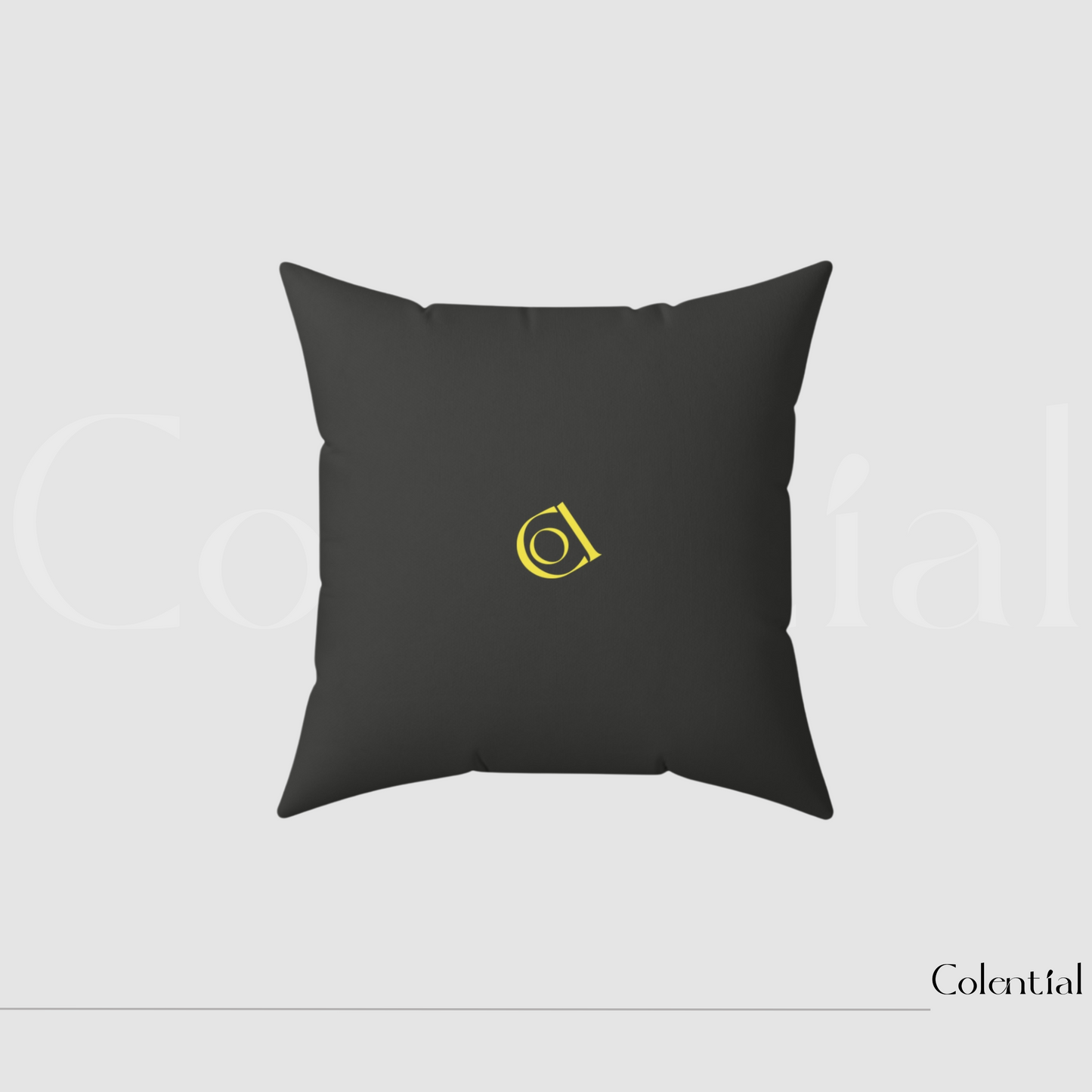 Colential Spun Polyester Square Pillow - HP008