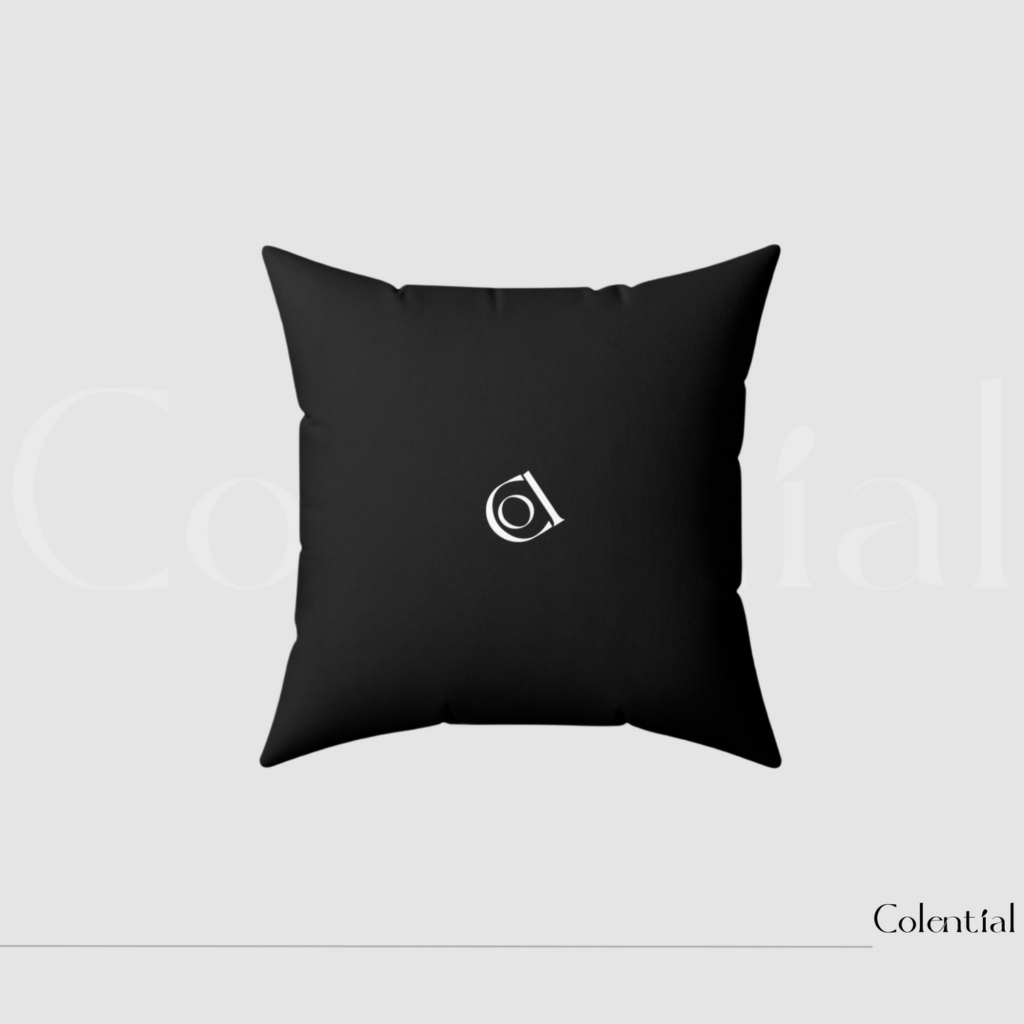 Colential Spun Polyester Square Pillow - HP011