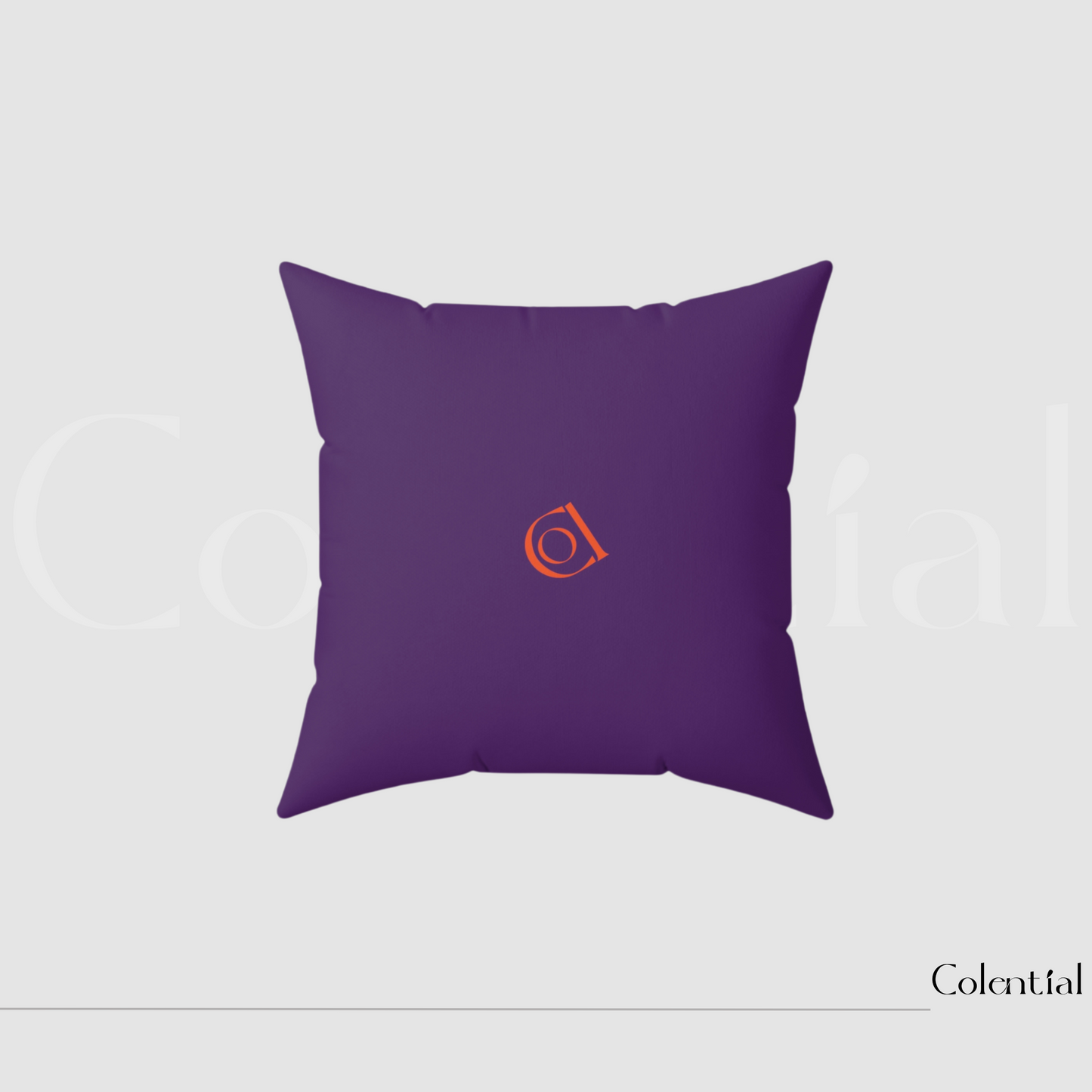 Colential Spun Polyester Square Pillow - HP010