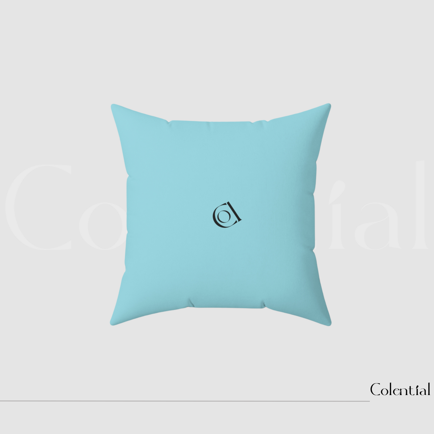 Colential Spun Polyester Square Pillow - HP005