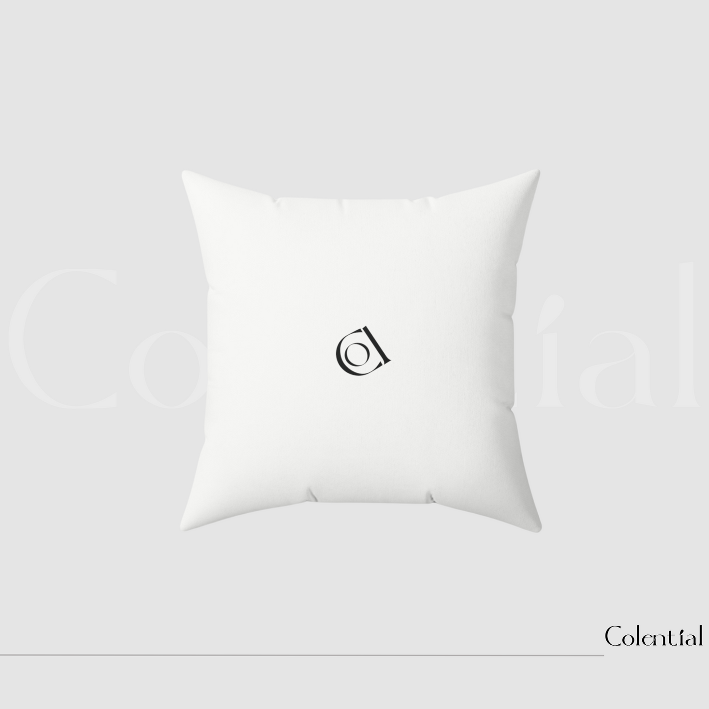 Colential Spun Polyester Square Pillow - HP014