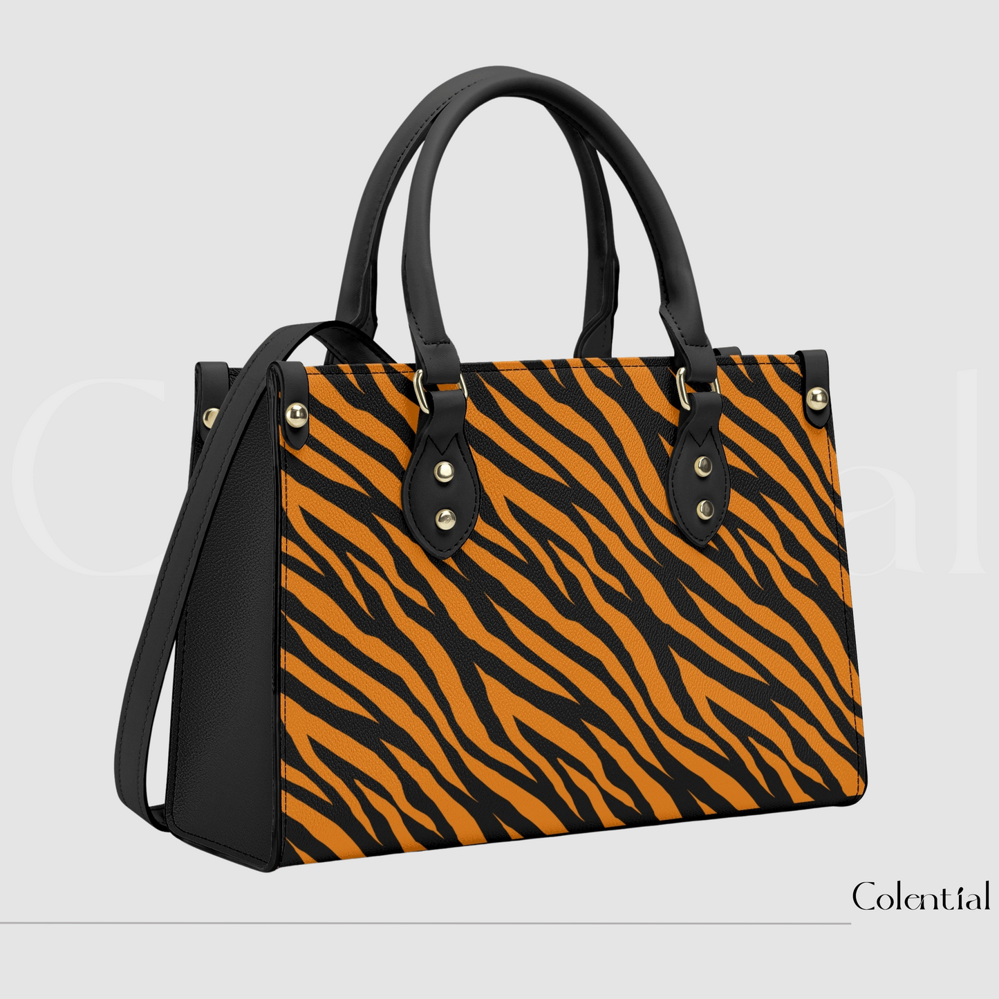 Colential Luxury Women Shoulder Stripe handbag - WB005