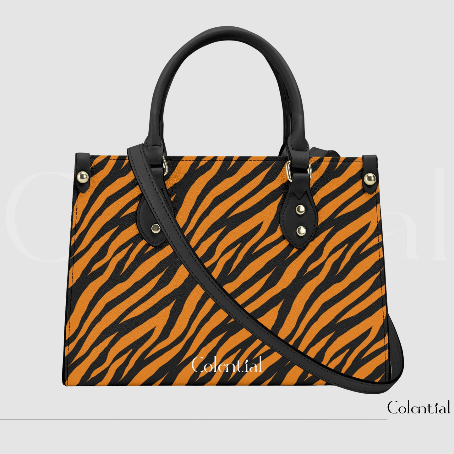 Colential Luxury Women Shoulder Stripe handbag - WB005