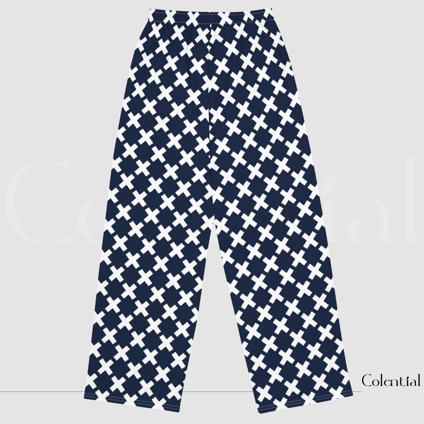 Colential AOP wide-leg pants - PKCUS