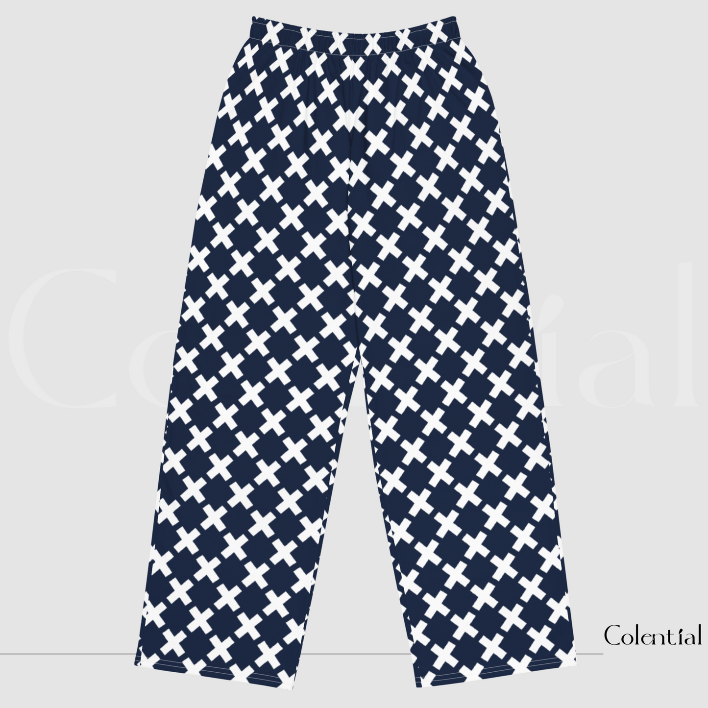 Colential AOP wide-leg pants - PKCUS