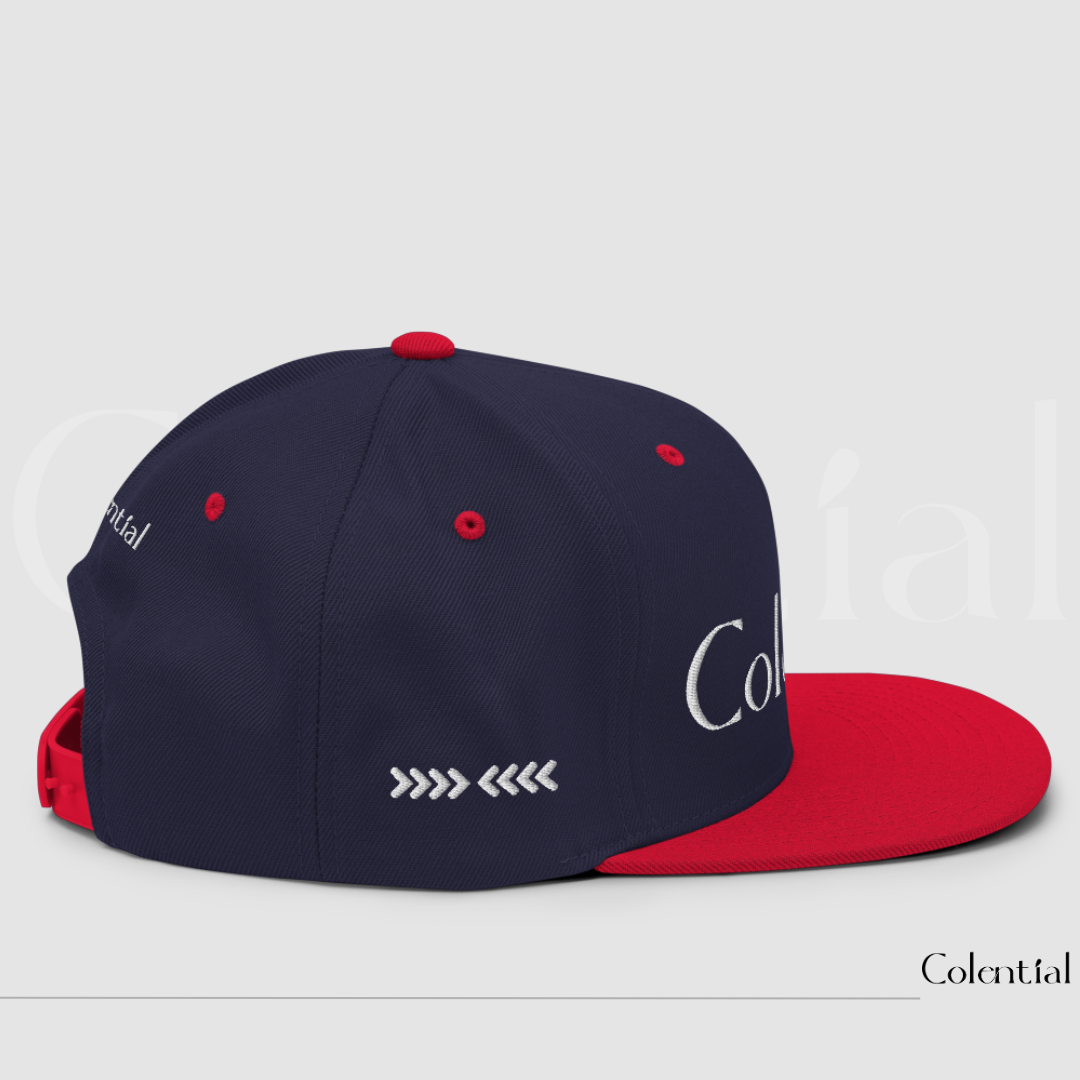 Colential Embroidered Uni-Sex Snapback Hat - CW802