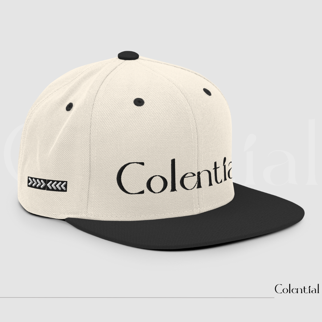 Colential Embroidered Uni-Sex Snapback Hat - CW803