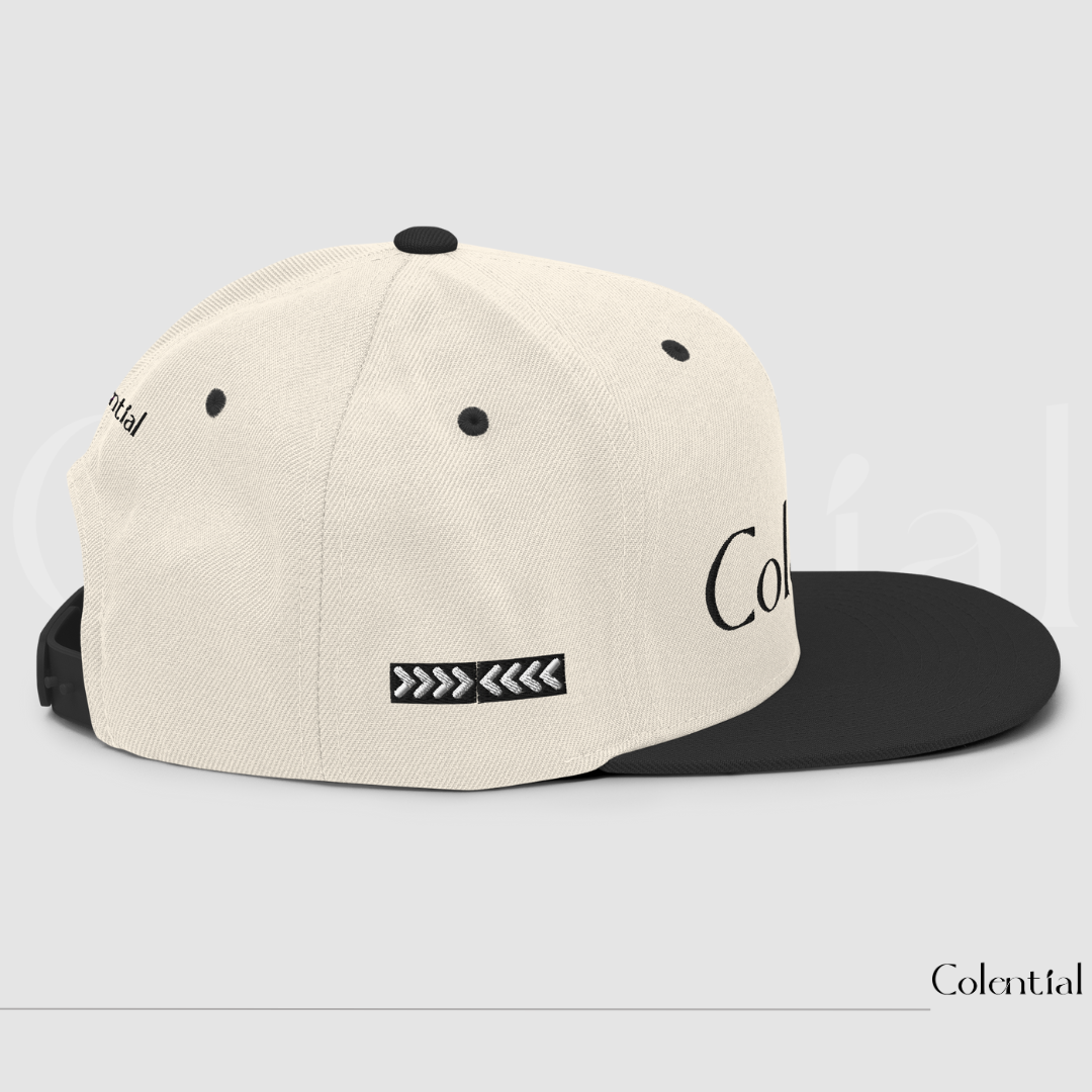 Colential Embroidered Uni-Sex Snapback Hat - CW803