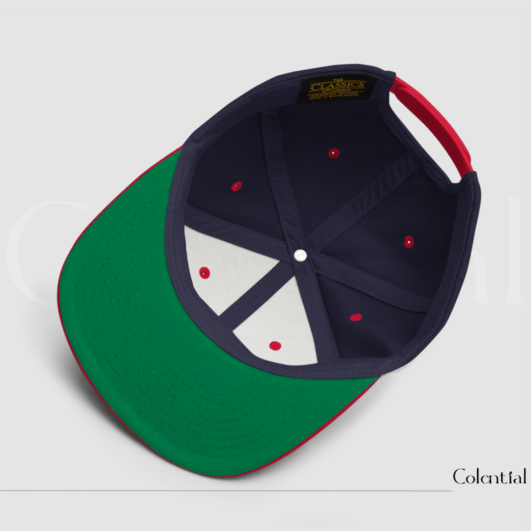 Colential Embroidered Uni-Sex Snapback Hat - CW802