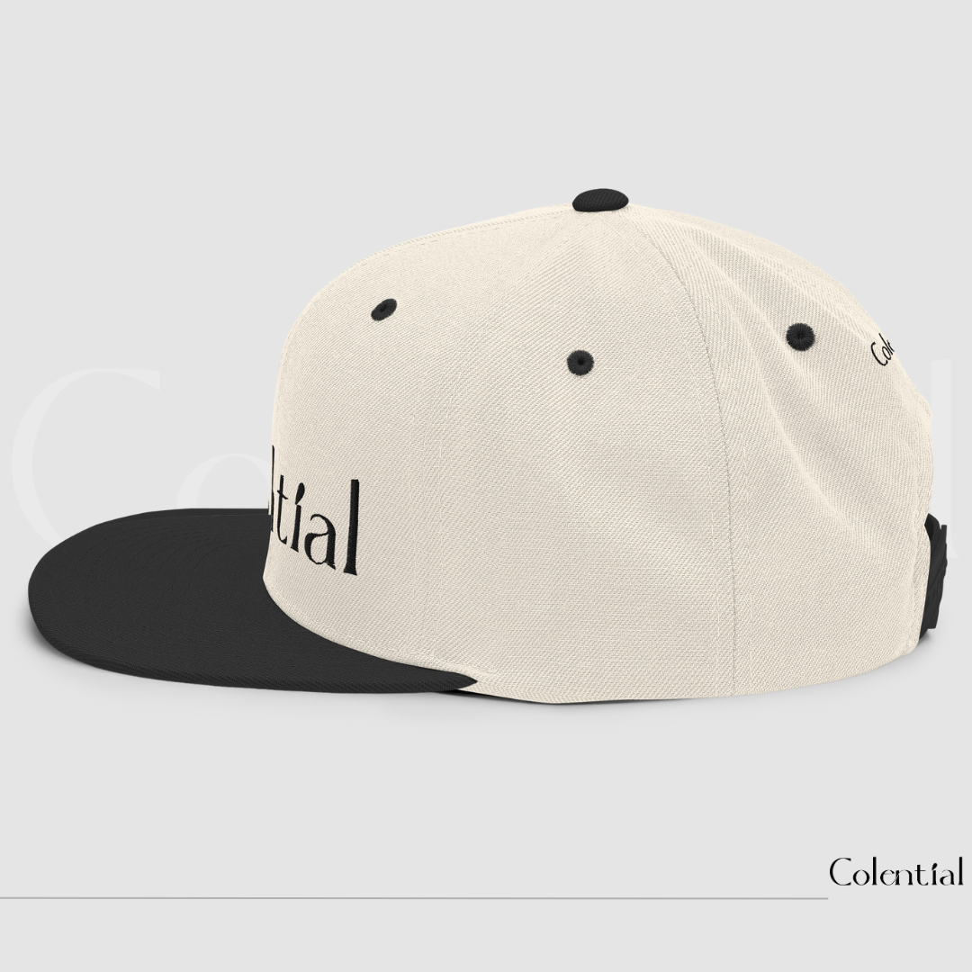 Colential Embroidered Uni-Sex Snapback Hat - CW803