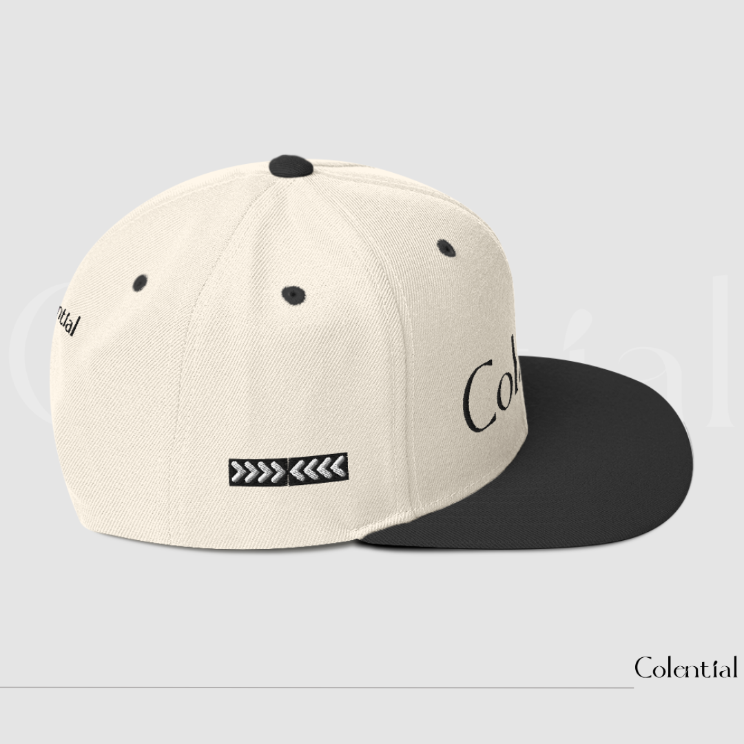 Colential Embroidered Uni-Sex Snapback Hat - CW803