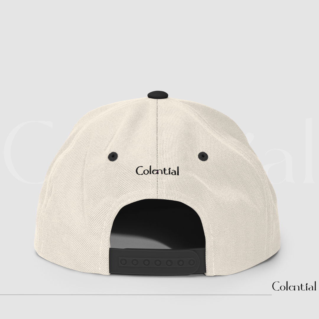 Colential Embroidered Uni-Sex Snapback Hat - CW803