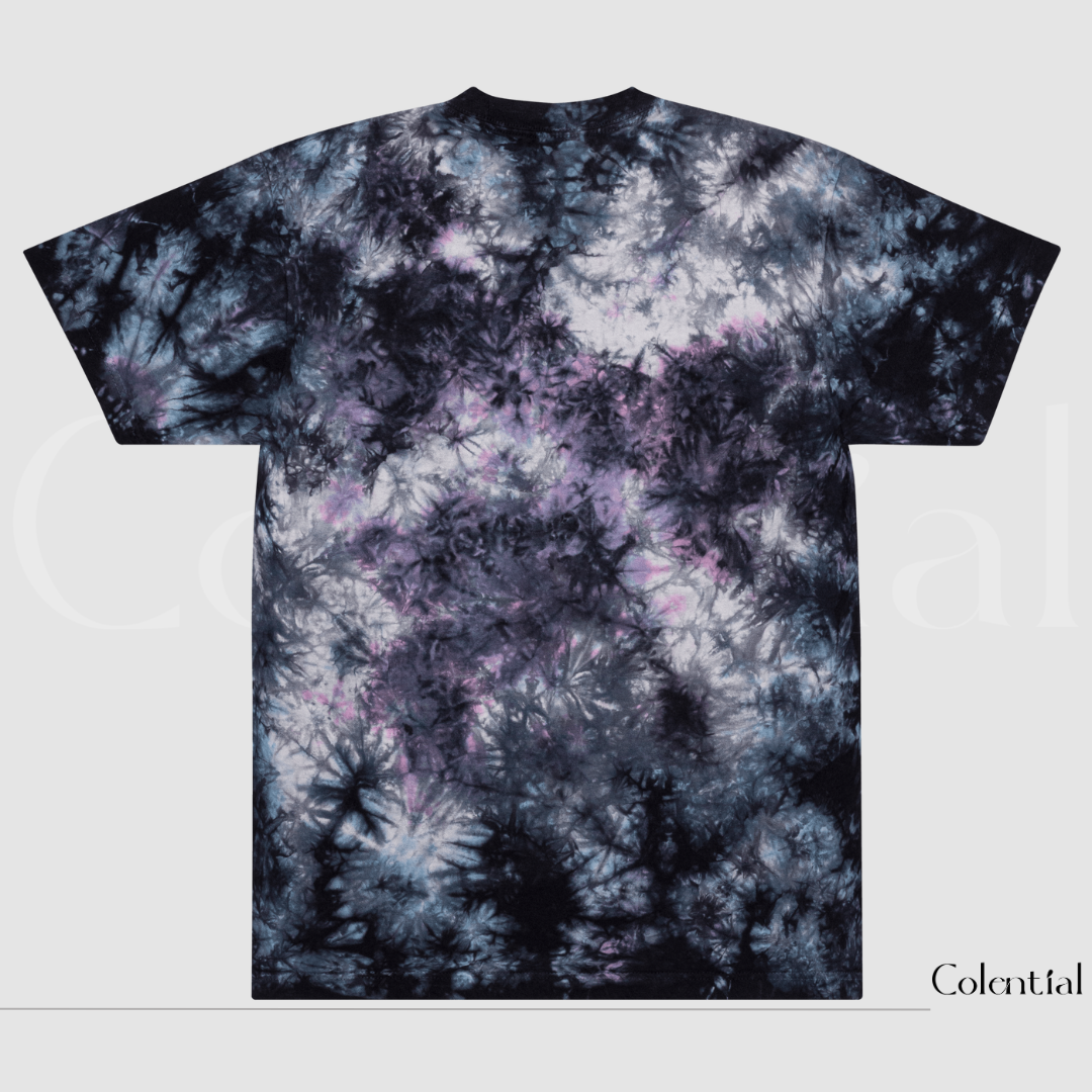 Colential Oversized tie-dye t-shirt - TD007