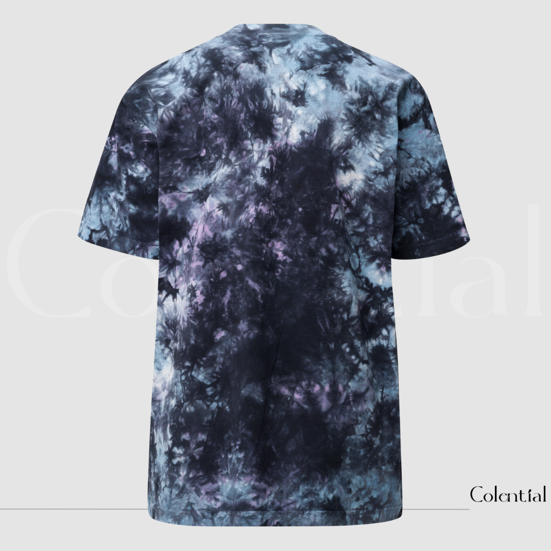 Colential Oversized tie-dye t-shirt - TD007