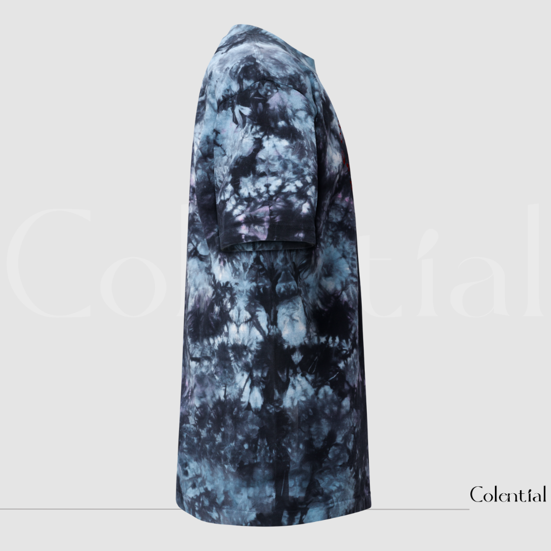 Colential Oversized tie-dye t-shirt - TD007