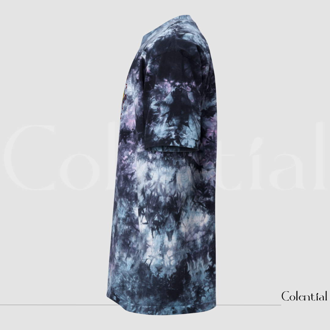 Colential Oversized tie-dye t-shirt - TD007