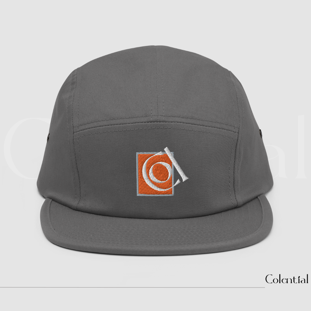 Colential Embroidered Five Panel Cap - CR809