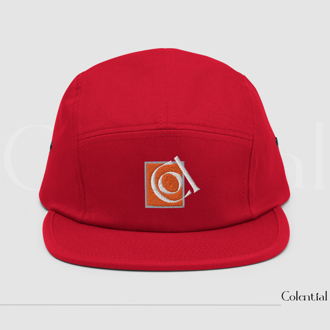 Colential Embroidered Five Panel Cap - CR809