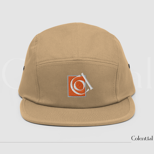 Colential Embroidered Five Panel Cap - CR809